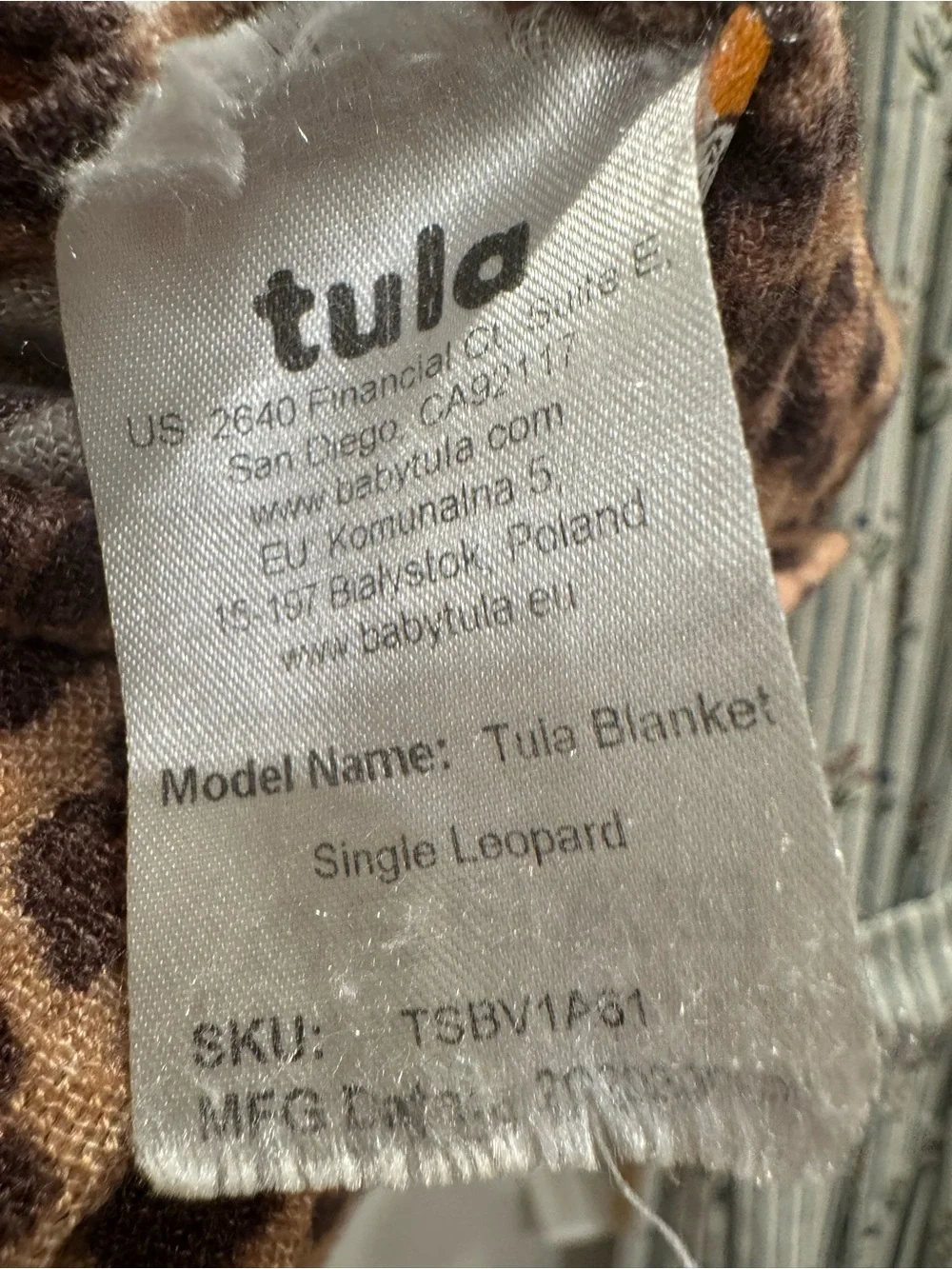 Tula leopard print